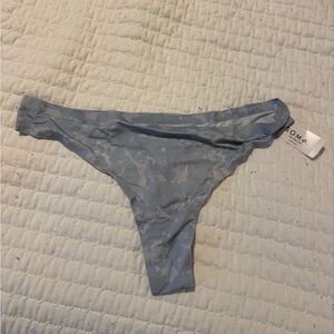 SOMA Enbliss Soft Stretch Thong - Light Blue Camo
